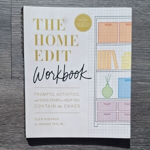 NWOT The HOME EDIT Workbook | Clea Shearer & Joanna Teplin